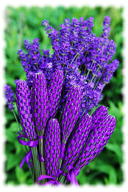 Lavender wands
