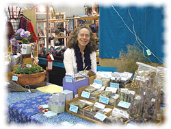 Lavender products display