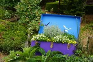 treasure chest of garden whimsy